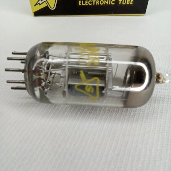 WWII Era Electronic Tube With Box Set Of 3 Sylvania Model 5BW8 NOS NIB 1940s - Picture 6 of 10